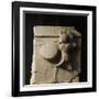 Figure of Warrior, Relief of Ancient Thesaurus-null-Framed Giclee Print