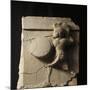 Figure of Warrior, Relief of Ancient Thesaurus-null-Mounted Giclee Print