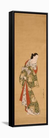 Figure of Woman, Kakemono-null-Framed Stretched Canvas