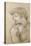 Figure of Young Man Study for Golden Age-Pietro da Cortona-Stretched Canvas