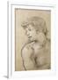 Figure of Young Man Study for Golden Age-Pietro da Cortona-Framed Giclee Print