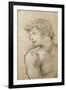 Figure of Young Man Study for Golden Age-Pietro da Cortona-Framed Giclee Print