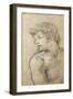 Figure of Young Man Study for Golden Age-Pietro da Cortona-Framed Giclee Print