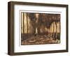 Figure on a Road, 1884-Vincent van Gogh-Framed Giclee Print