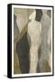 Figure Overlay I-Megan Meagher-Framed Stretched Canvas