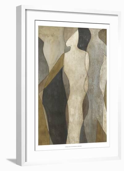 Figure Overlay I-Megan Meagher-Framed Art Print