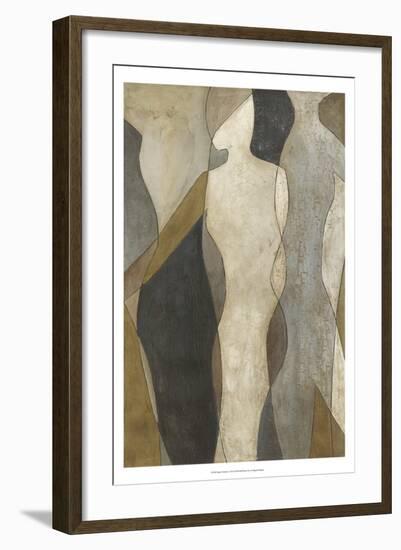 Figure Overlay I-Megan Meagher-Framed Art Print