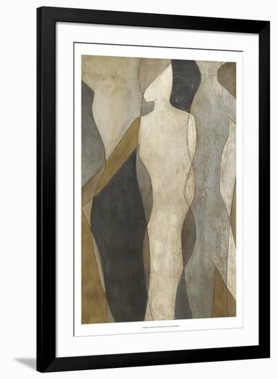 Figure Overlay I-Megan Meagher-Framed Art Print