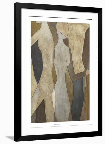 Figure Overlay II-Megan Meagher-Framed Premium Giclee Print