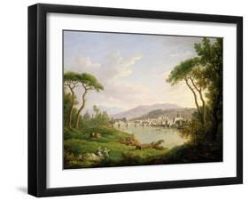 Figure Seated on the Banks of the Arno-William Marlow-Framed Giclee Print