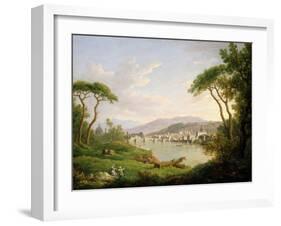 Figure Seated on the Banks of the Arno-William Marlow-Framed Giclee Print