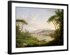 Figure Seated on the Banks of the Arno-William Marlow-Framed Giclee Print