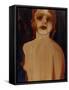 Figure (Sepia)-Graham Dean-Framed Stretched Canvas