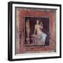 Figure Sitting Near an Herme, 25 A.D. Palazzo Massimo, Rome, Italy-null-Framed Art Print