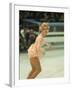 Figure Skater Janet Lynn Performing at 1968 Olympic Games-Art Rickerby-Framed Premium Photographic Print