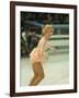 Figure Skater Janet Lynn Performing at 1968 Olympic Games-Art Rickerby-Framed Premium Photographic Print