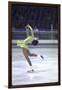 Figure Skater Peggy Fleming Competing in the Olympics-Art Rickerby-Framed Premium Photographic Print