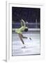 Figure Skater Peggy Fleming Competing in the Olympics-Art Rickerby-Framed Premium Photographic Print