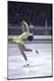 Figure Skater Peggy Fleming Competing in the Olympics-Art Rickerby-Mounted Premium Photographic Print