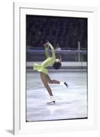 Figure Skater Peggy Fleming Competing in the Olympics-Art Rickerby-Framed Photographic Print