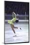 Figure Skater Peggy Fleming Competing in the Olympics-Art Rickerby-Mounted Premium Photographic Print