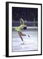 Figure Skater Peggy Fleming Competing in the Olympics-Art Rickerby-Framed Photographic Print