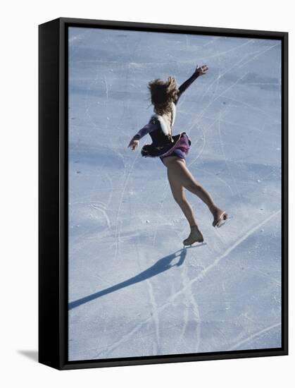 Figure Skater-null-Framed Stretched Canvas
