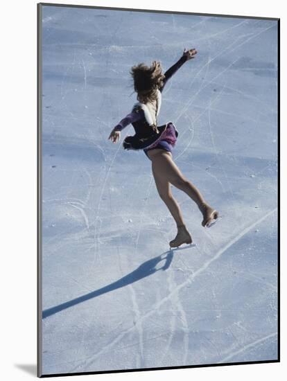 Figure Skater-null-Mounted Photographic Print