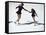 Figure Skaters-null-Framed Stretched Canvas