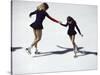 Figure Skaters-null-Stretched Canvas