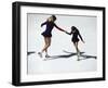 Figure Skaters-null-Framed Premium Photographic Print