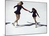 Figure Skaters-null-Mounted Photographic Print