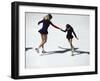 Figure Skaters-null-Framed Photographic Print