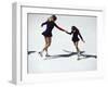 Figure Skaters-null-Framed Photographic Print