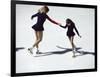 Figure Skaters-null-Framed Photographic Print