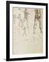 Figure Studies and Nudes for the Battle of Anghiari-Leonardo da Vinci-Framed Giclee Print