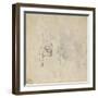 Figure Studies, C.1511-Michelangelo Buonarroti-Framed Giclee Print