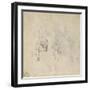 Figure Studies, C.1511-Michelangelo Buonarroti-Framed Giclee Print