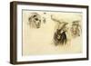 Figure Studies-Eugene Delacroix-Framed Giclee Print