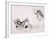 Figure Studies-John Singer Sargent-Framed Giclee Print