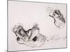 Figure Studies-John Singer Sargent-Mounted Giclee Print
