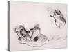 Figure Studies-John Singer Sargent-Stretched Canvas