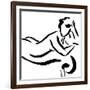 Figure Study 6-Cheryl Roberts-Framed Giclee Print