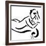 Figure Study 6-Cheryl Roberts-Framed Giclee Print