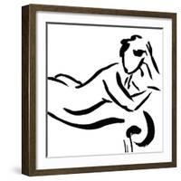 Figure Study 6-Cheryl Roberts-Framed Giclee Print