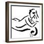 Figure Study 6-Cheryl Roberts-Framed Giclee Print