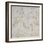 Figure Study, C.1511-Michelangelo Buonarroti-Framed Giclee Print