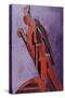 Figure Study - Design For Sculpture-Lawrence Atkinson-Stretched Canvas