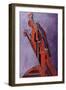 Figure Study - Design For Sculpture-Lawrence Atkinson-Framed Giclee Print