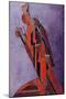Figure Study - Design For Sculpture-Lawrence Atkinson-Mounted Giclee Print